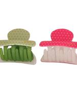 Green hair-accessories