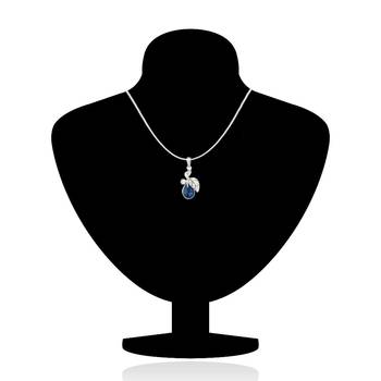 Silver Swarovski Elements necklace-sets 4