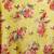 Jashn yellow peacock print satin saree with blouse