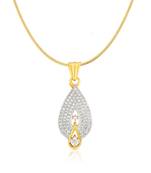 Gold Cubic Zirconia (CZ) pendants