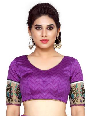 Mimosa Gold Tussar Silk Ikkat Style Saree With Blouse 4