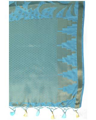 Mimosa Multi Art Silk Kanjivaram Style Saree With Blouse 4