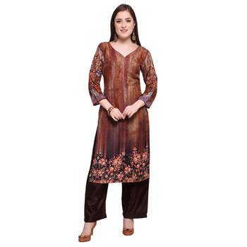 Multicolor Muslin Cotton Digitally Printed Kurti 1