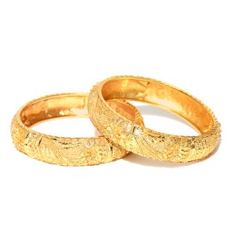 Gold pearl bangles-and-bracelets 1