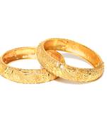 Gold pearl bangles-and-bracelets