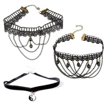 Black Pearl Chokers 1