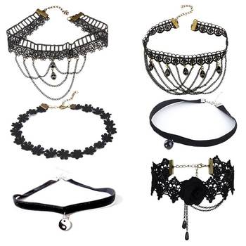 Black Pearl Chokers 1