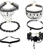 Black Pearl Chokers