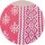Pink printed cotton long kurtis