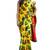 Kalamkari Saree In Mal Cotton With Istch Border  Mudra Pattern Yellow