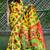 Kalamkari Saree In Mal Cotton With Istch Border  Mudra Pattern Yellow