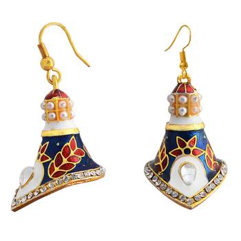 Blue Pearl Earrings 2