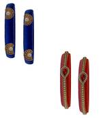 Multicolor pearl bangles