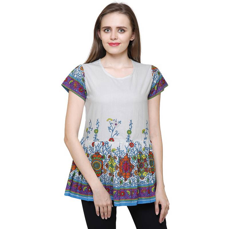 cotton short frocks for womens