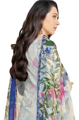 Multicolor Glaze Cotton Printed & Embroidered Women's Salwar Suit 3