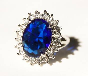 Sapphire Diamond Ring 1