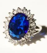 Sapphire Diamond Ring