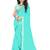 Sky Blue Woven Georgette Saree With Blouse