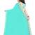 Sky Blue Woven Georgette Saree With Blouse