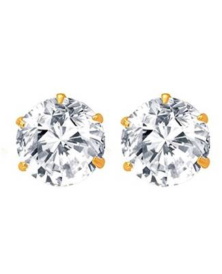 Designer simple american diamond stud for casual or office wear 1