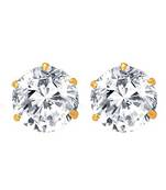Designer simple american diamond stud for casual or office wear
