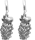 Peacock Dangler earrings