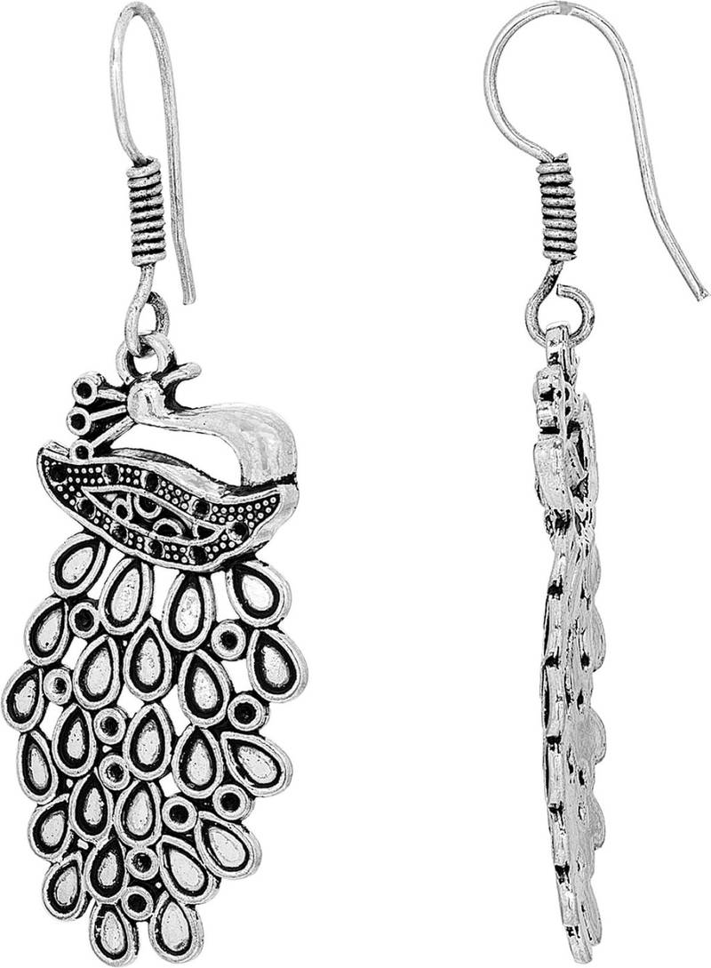 Peacock Dangler earrings