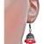 Designer Oxidised Silver jhumka Earrings