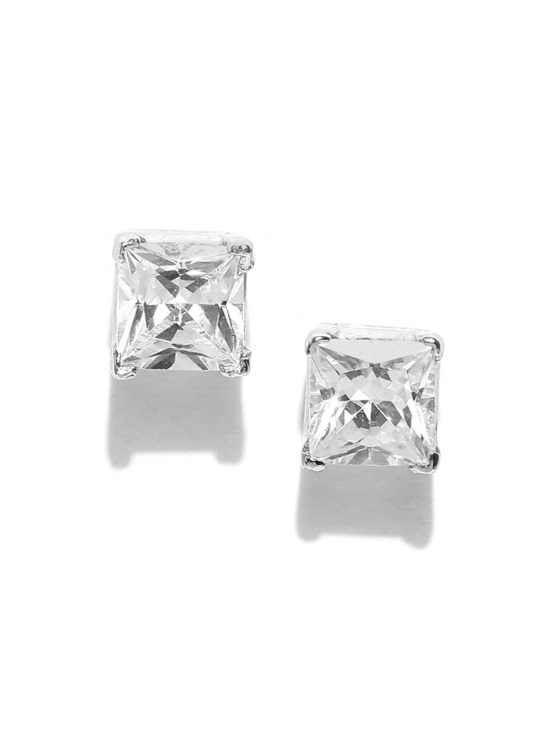Designer simple american diamond stud for casual or office wear