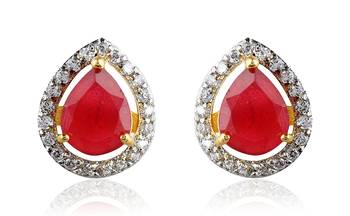 Designer inter-changeable 5 In 1 Colourful Studs to match daily outfits 4