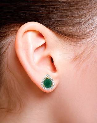 Designer inter-changeable 5 In 1 Colourful Studs to match daily outfits 5