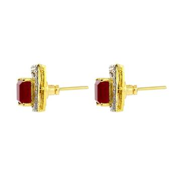 Designer inter-changeable 5 In 1 Colourful Studs to match daily outfits 2