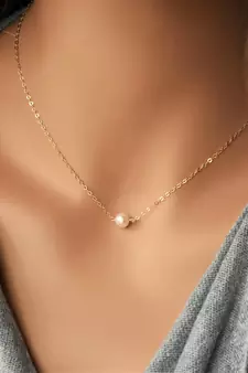 Designer pearl stone fancy Necklace