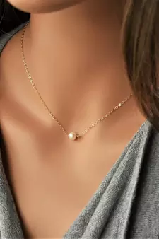 Designer pearl stone fancy Necklace