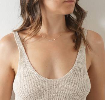 Designer fine quality smallest small fancy golden pearl necklace with 1 inch adjustment chain 3