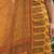 Bagh Print Unstitched Cotton Salwar Suit & Chiffon Dupatta Mustard & Black 1