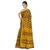 Jashn yellow botanic print art silk saree
