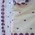 Giftpiper Unstitched Phulkari Suit Piece Cotton Silk White