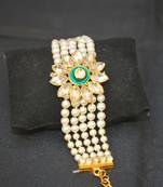 Kundan Pearl bracelets 