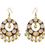 Purple Pearl Earrings