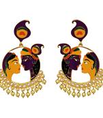 Multicolor Pearl Earrings