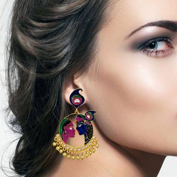 Multicolor Pearl Earrings 2