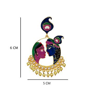Multicolor Pearl Earrings 3