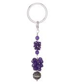 Purple key-chain