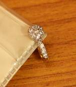 Diamond Look Gold Plated Pressable Nose Ring