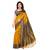 Multicolor embroidery georgette and printed silk saree combo pack of-2 saree