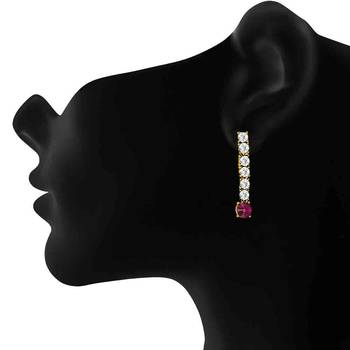 Red crystal necklaces 3