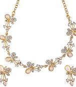 White crystal necklaces