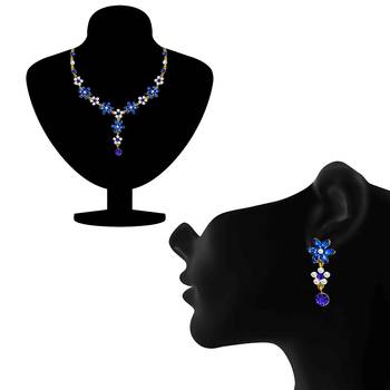 Multicolor crystal necklaces 2