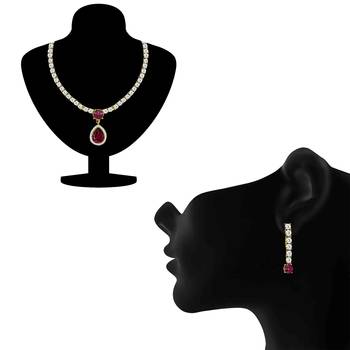 Multicolor crystal necklaces 3